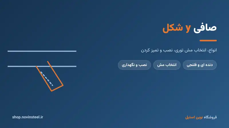 صافی y شکل